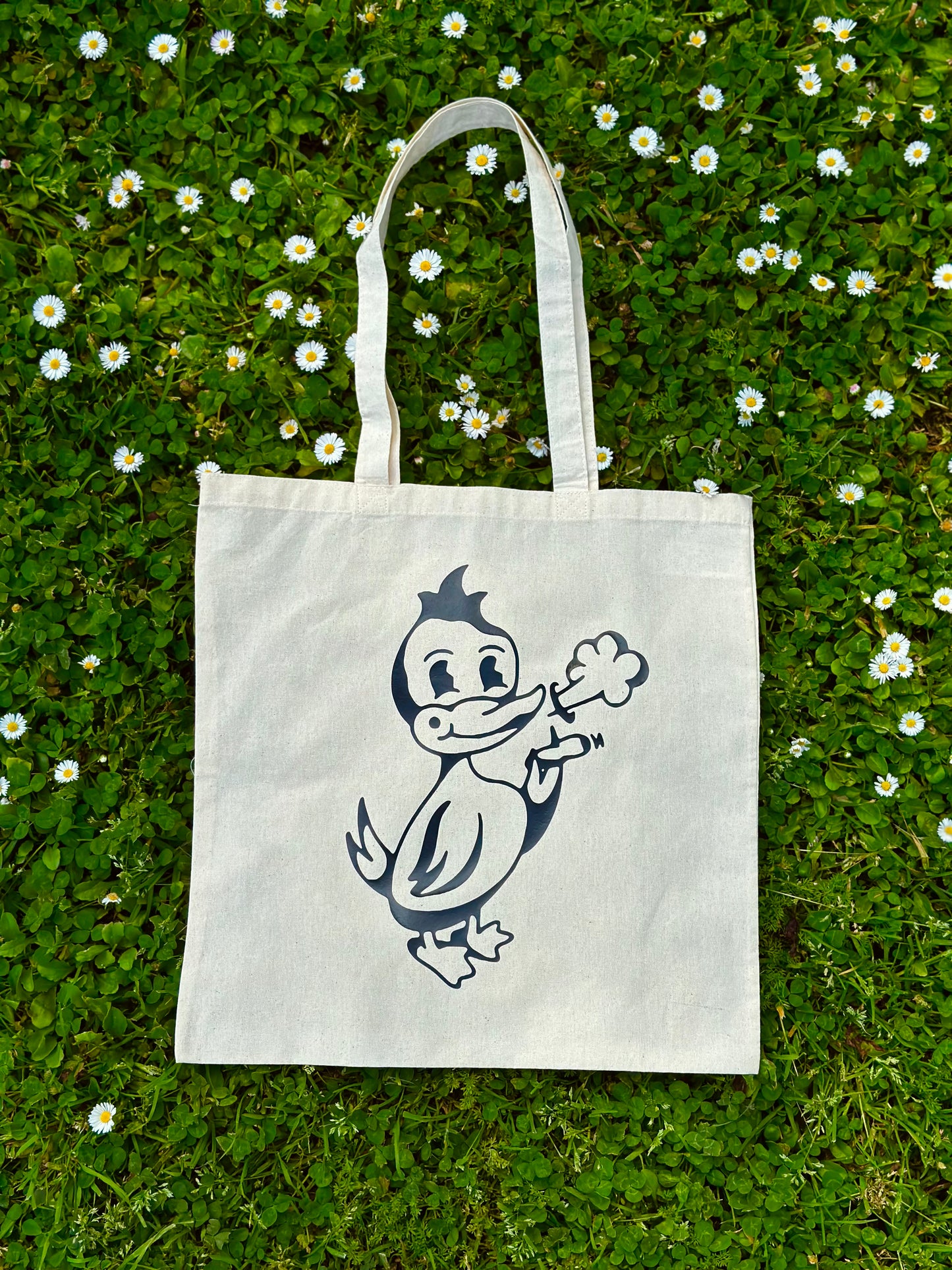 HIGH AS DUCK TOTE